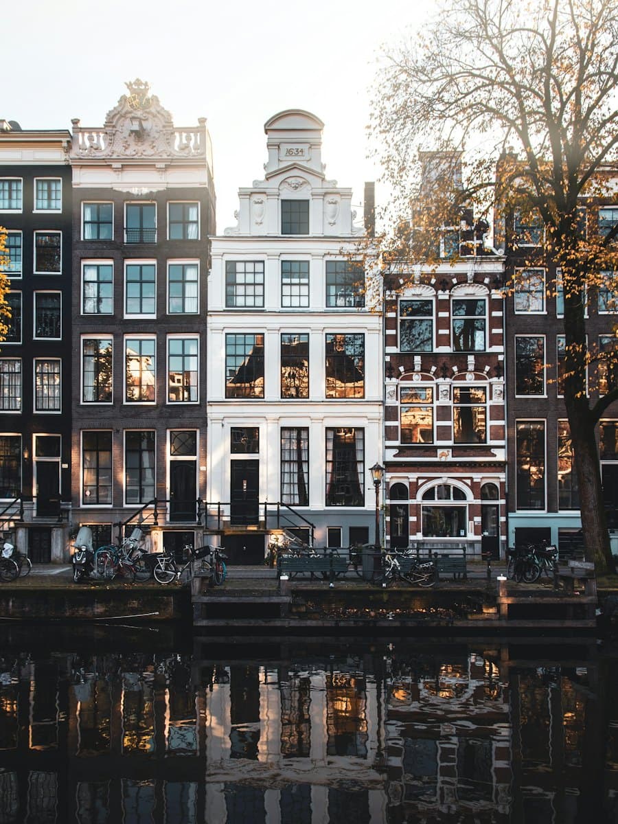 Canal houses in Amsterdam